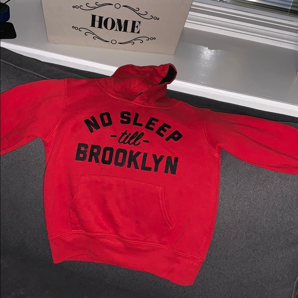 BNWOT CUSTOMIZED NO SLEEP TILL BROOKLYN 🖤🥊✔️💯